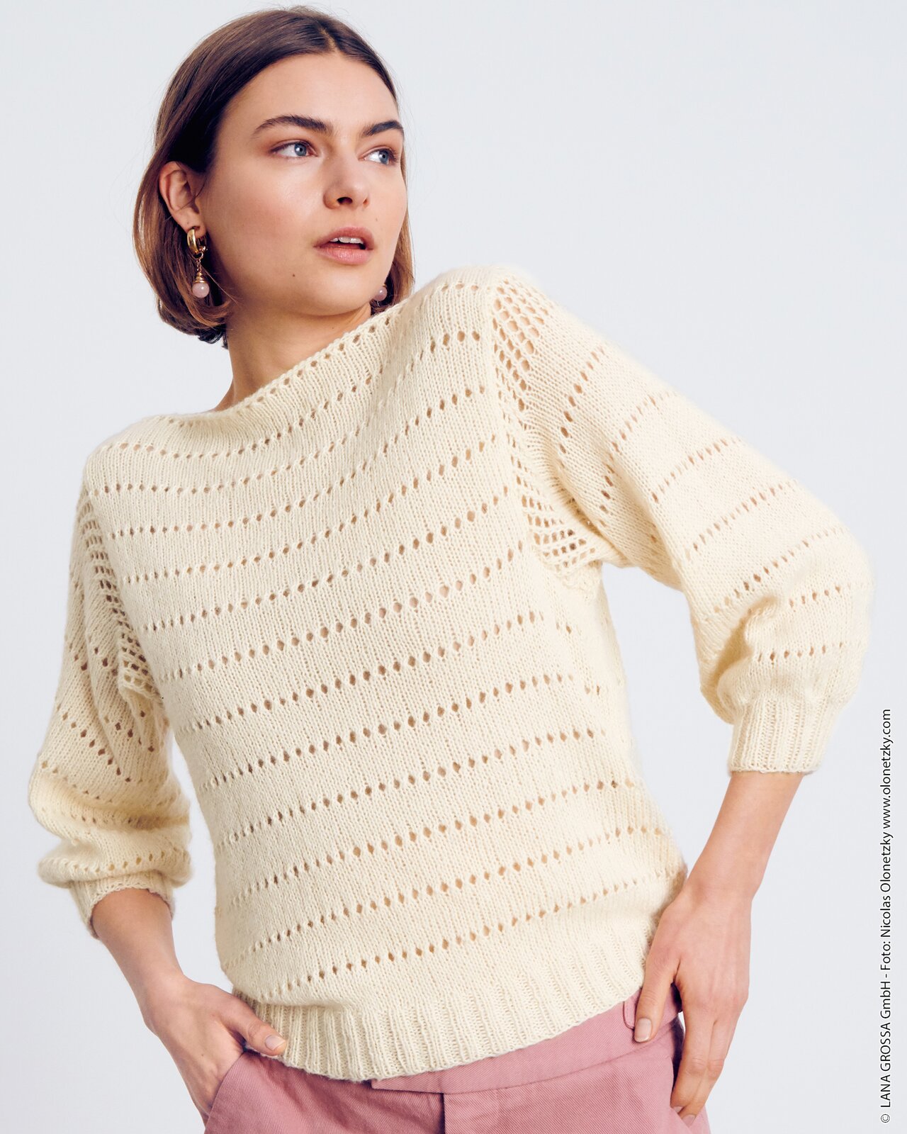 Models – PULLOVER · Ecopuno – LANA GROSSA